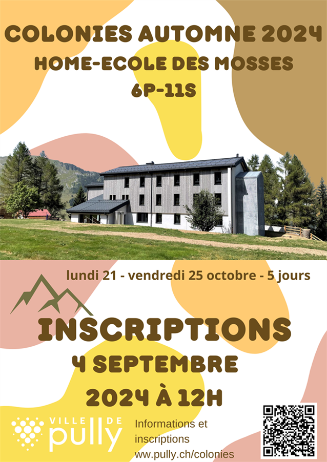 Affiche Colonie Mo Automne 24